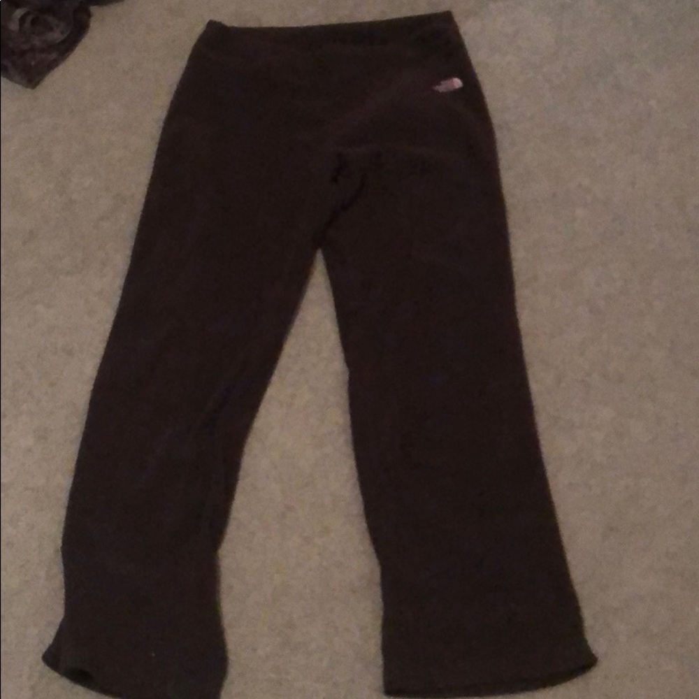 North face sweat pants. 100% polyester